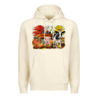Sandshell fall farm animals Premium Hoodie - CowGirlArtShop