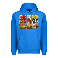 True Royal fall farm animals Premium Hoodie - CowGirlArtShop