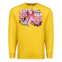 Lemon survivor breast cancer Premium Sweatshirt - CowGirlArtShop