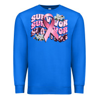 True Royal survivor breast cancer Premium Sweatshirt - CowGirlArtShop