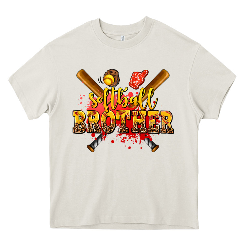 Softball Brother Heavy Core Tee by AdoDesignShop | Teevron