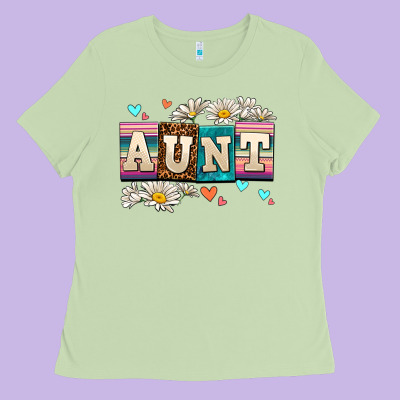 Daisy Aunt Ladies Tee Designed By Adodesignshop