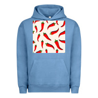 Pigment Pebble Blue mexico seamless pattern Urban Hoodie - FaDigitalArtStudio