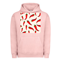 Pigment Salmon mexico seamless pattern Urban Hoodie - FaDigitalArtStudio