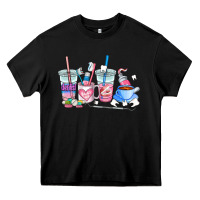 Black dentist coffee cups Heavy Core Tee - AdoDesignShop
