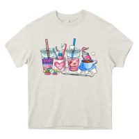 Cream dentist coffee cups Heavy Core Tee - AdoDesignShop