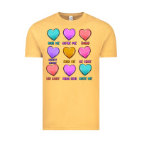 Valentine's Day Candy Hearts Vintage Tee | Teevron