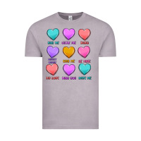 Vintage Zinc valentine's day candy hearts Vintage Tee - MaliasSmallBusiness