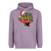 Lavender texas christmas Heavyweight Hoodie - CowGirlArtShop