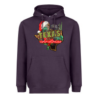 Plum texas christmas Heavyweight Hoodie - CowGirlArtShop