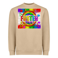 Mushroom Foster Love LGBTQ+ Tumbler Heavyweight Sweatshirt - BundleAndBundleShop