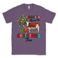 Lavender rockin around the christmas tree Classic Tee - MaliasSmallBusiness