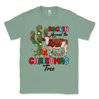 Sage rockin around the christmas tree Classic Tee - MaliasSmallBusiness