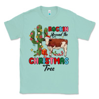 Seafoam rockin around the christmas tree Classic Tee - MaliasSmallBusiness