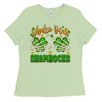 Matcha shake your shamrocks Ladies Tee - Artiststas