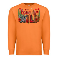 Carrot Love is wild Valentine's Day Premium Sweatshirt - HowdyJamesFarm