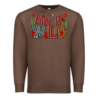 Chestnut Love is wild Valentine's Day Premium Sweatshirt - HowdyJamesFarm