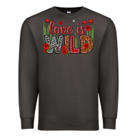 Smoke Love is wild Valentine's Day Premium Sweatshirt - HowdyJamesFarm
