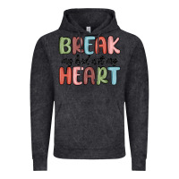 Vintage Black break my bed not my heart Vintage Hoodie - MaliasSmallBusiness