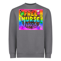 Storm Free Nurse Hugs LGBTQ+ Tumbler Heavyweight Sweatshirt - BundleAndBundleShop