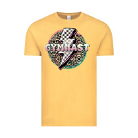 Vintage Mustard gymnast Vintage Tee - MaliasSmallBusiness