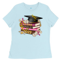 Baby Blue class of 2023 graduated Ladies Tee - AdoDesignShop
