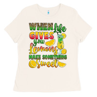 Bone when life gives you lemons make something Ladies Tee - RanaPortraitStore
