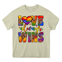 Mossy love always wins Heavy Core Tee - JahusDesignShop