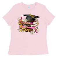 Bubblegum Pink class of 2023 graduated Ladies Tee - AdoDesignShop
