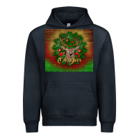 Navy oh deer Urban Hoodie - BundleAndBundleShop