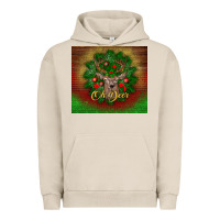 Pigment French Oak oh deer Urban Hoodie - BundleAndBundleShop