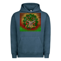 Pigment Midnight Navy oh deer Urban Hoodie - BundleAndBundleShop