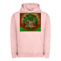 Pigment Salmon oh deer Urban Hoodie - BundleAndBundleShop