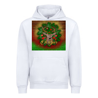 White oh deer Urban Hoodie - BundleAndBundleShop