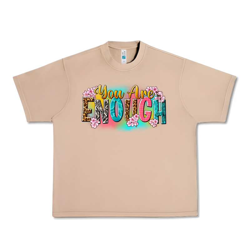 You Are Enough Urban Heavy Tee by NancyCooperArtShop | Teevron