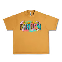 Peanut Butter you are enough Urban Heavy Tee - NancyCooperArtShop