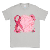 Moon Dust customized breast cancer ribbon and background Classic Tee - MaliasSmallBusiness