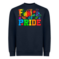 Navy Fall Of Pride Heavyweight Sweatshirt - BundleAndBundleShop