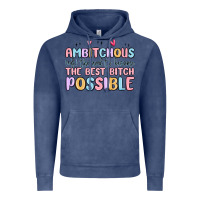 Vintage Denim ambitchous (adj.) the need to become the best bitc Vintage Hoodie - MaliasSmallBusiness