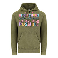 Vintage Olive ambitchous (adj.) the need to become the best bitc Vintage Hoodie - MaliasSmallBusiness
