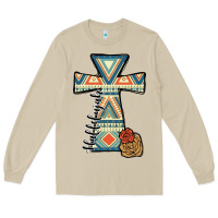 Mushroom halleluljah aztec cross Long Sleeve Tee - JahusDesignShop
