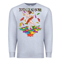 Heather Grey totally au some Premium Sweatshirt - CowGirlArtShop