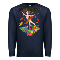 Navy totally au some Premium Sweatshirt - CowGirlArtShop