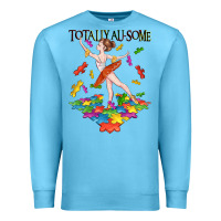 Ocean Blue totally au some Premium Sweatshirt - CowGirlArtShop