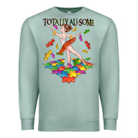 Seafoam totally au some Premium Sweatshirt - CowGirlArtShop