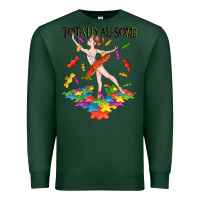 Sports Green totally au some Premium Sweatshirt - CowGirlArtShop