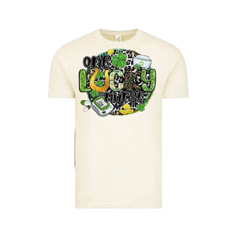 One Lucky Nurse Vintage Tee by MaliasSmallBusiness | Teevron