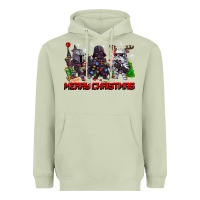 Matcha merry christmas gnomies Heavyweight Hoodie - CowGirlArtShop