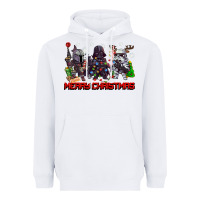 White merry christmas gnomies Heavyweight Hoodie - CowGirlArtShop