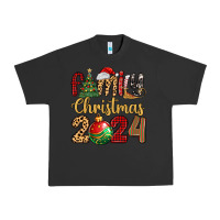 Pigment Black family christmas 2024 Urban Heavy Tee - MaliasSmallBusiness
